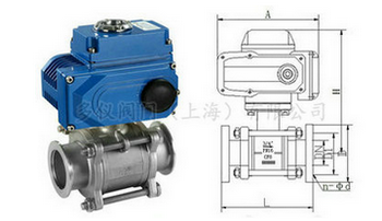 電動(dòng)真空球閥結構圖