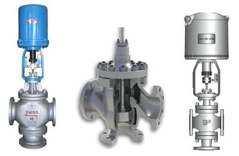 電動(dòng)三調節閥結構圖